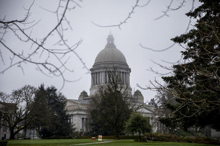 The Capitol building in Olympia