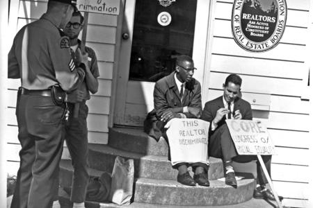 Seattle fair housing protest