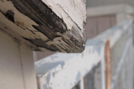 chipping paint