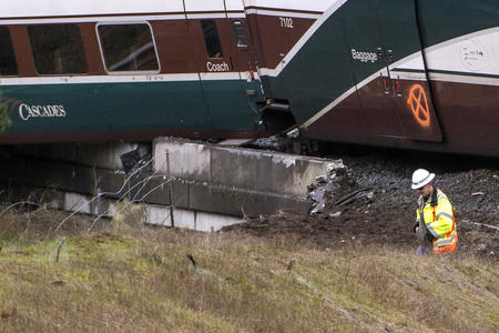 Amtrak Train Derailment Washington State