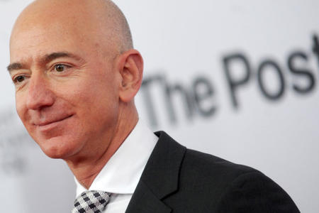 Jeff Bezos at the premiere of 'The Post' on Dec. 14 in Washington, DC. Credit: Dennis Van Tine/MediaPunch/IPX