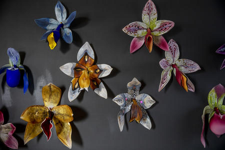 Debora Moore's glass art