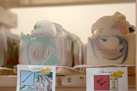 Handcrafted soaps