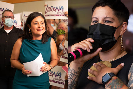 Lorena Gonzalez and Nikkita Oliver