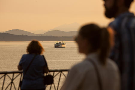 Ferry in Puget Sound