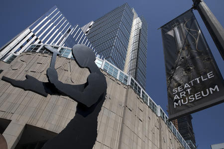 Hammering Man statue, Seattle Art Museum