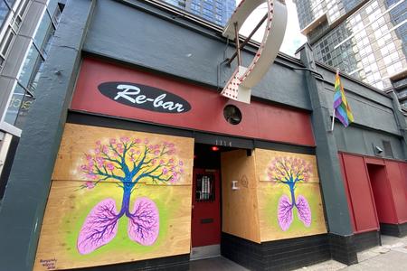 outside of the Rebar nightclub