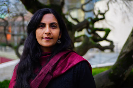 Kshama Sawant poses for portrait 