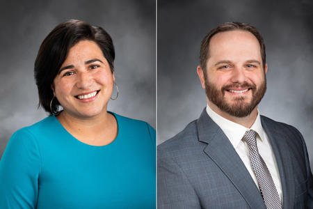 WA State Sen. Emily Randall and state Rep. Jesse Young