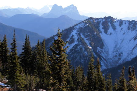 The Skagit River headwaters in British Columbia.