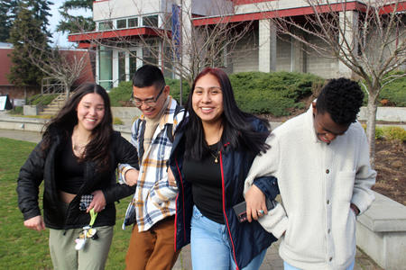 students in the Running Start program at Tacoma Community College