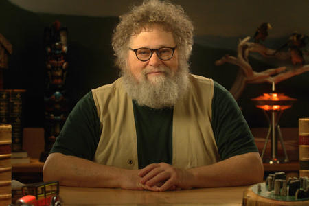 Knute Berger (Mossback) in the Mossback Den.