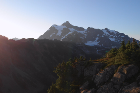 Why Mount Shuksan is made of sea green stone