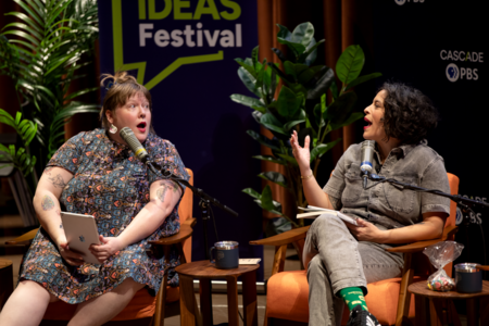 Lindy West and Meagan Hatcher-Mays 