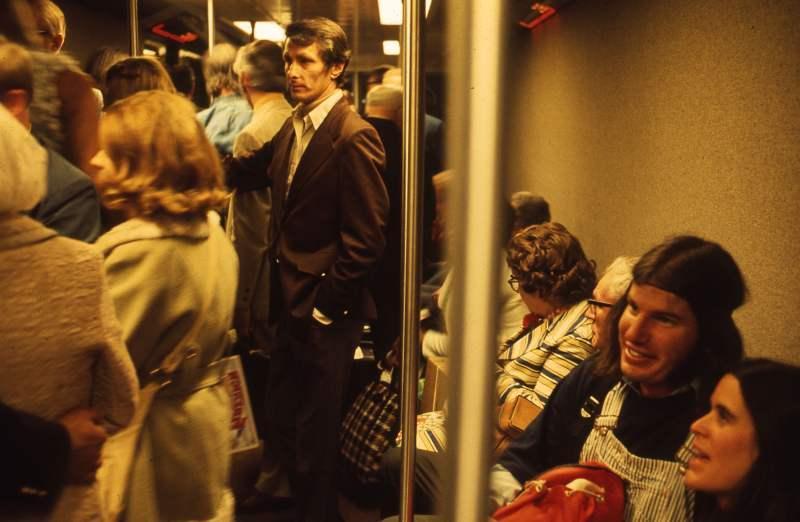 SEA terminal train in the 1970s.